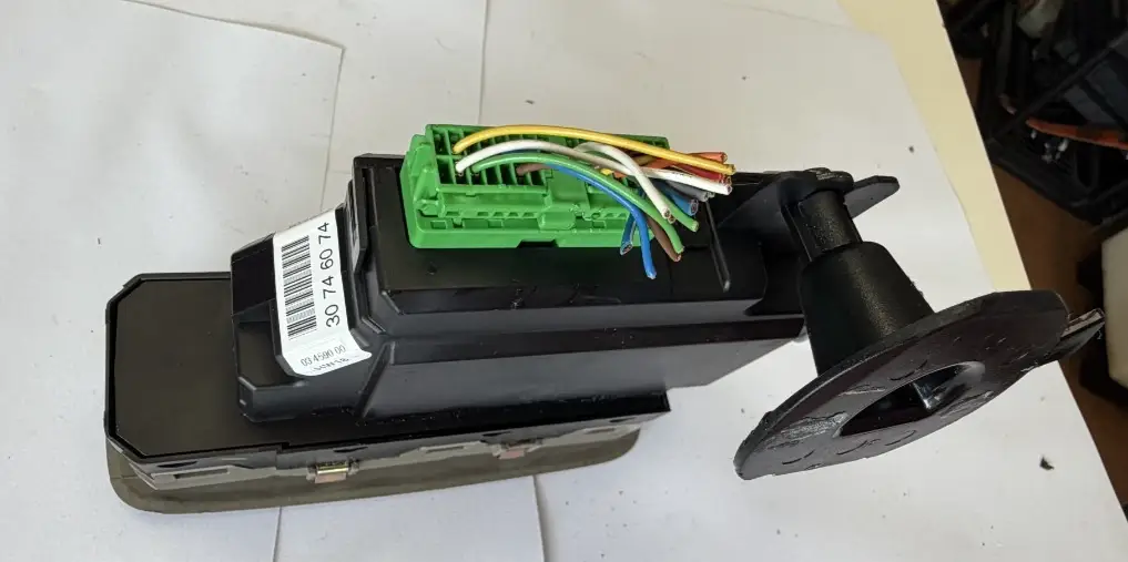 2002-2006 Volvo S60 Master Power Window Switch Driver Side Left 30746074 Black by Volvo