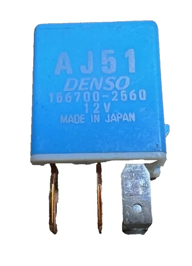 Denso 4-Pin Relay 12V Blue 156700 2560 fits 04 2004 Mazda RX8 2.6 Petrol by DENSO