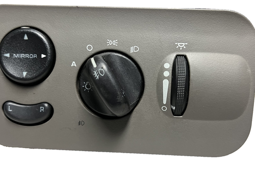 01-07 Caravan Town Country Headlight Fog Light Mirror Control Switch 746 75432 3