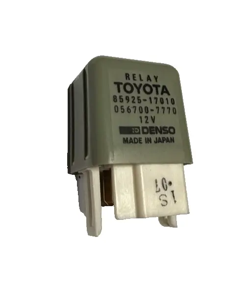 1998-2002 Toyota Corolla Radiator Fan Relay 12V 85925 17010, 056700-7770 Gray by DENSO