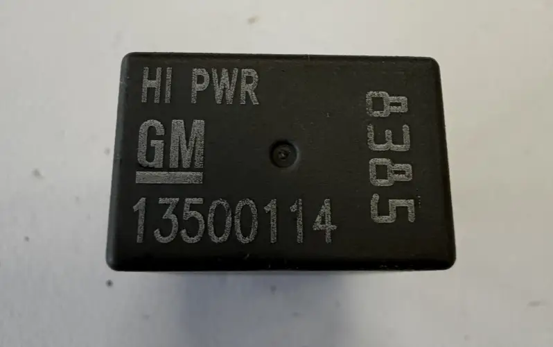 12 2012 Chevrolet Chevy Aveo High Power HI PWR 4 Pin Multi-Use Relay 13500114 by General Motors