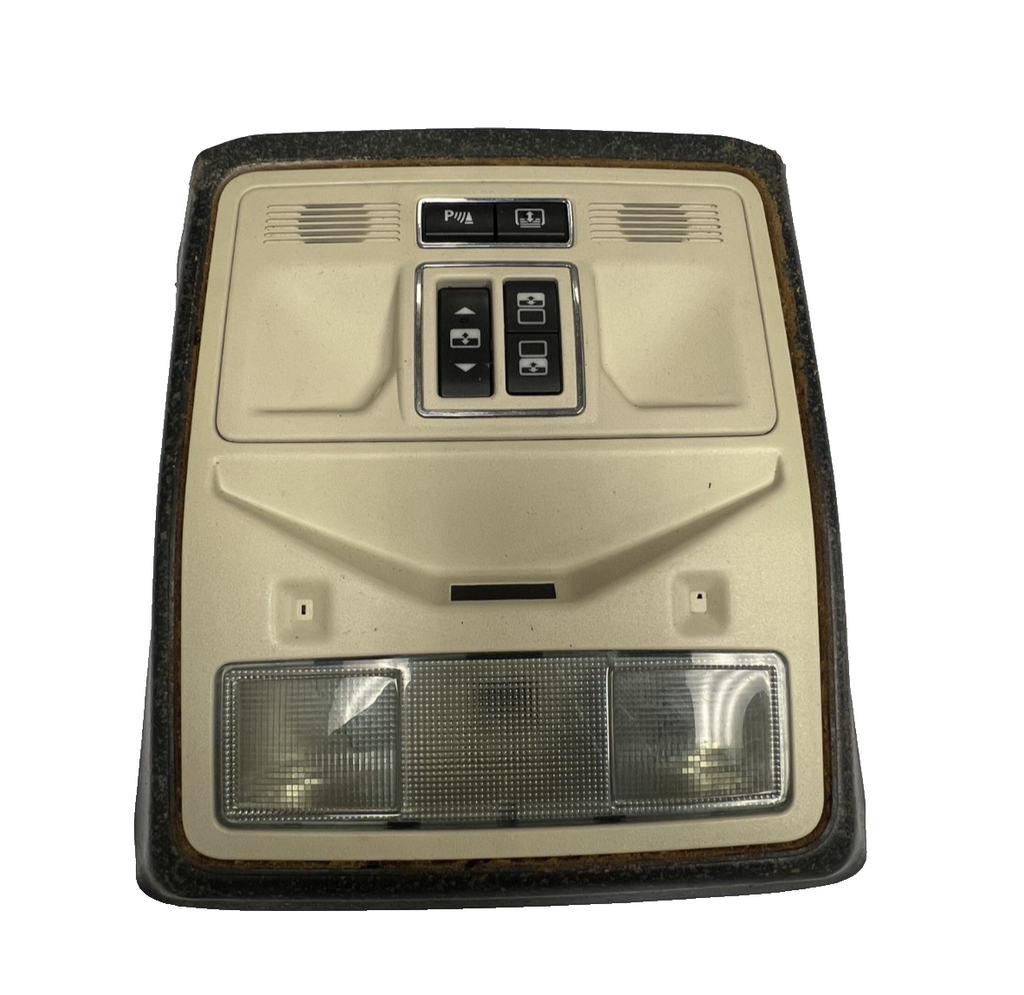 10-17 Jaguar XJ XJL X351 Front Overhead Dome Light Console Sunroof Switch OEM