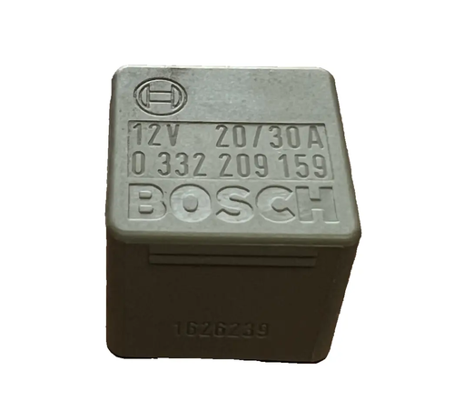 1986-1998 Saab 9000 Multi Purpose Relay 12V 20/30A OEM 0 332 209 159 Gray by Bosch