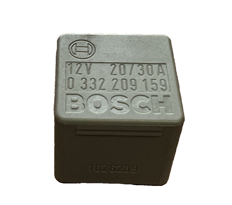 1986-1998 Saab 9000 Multi Purpose Relay 12V 20/30A OEM 0 332 209 159 Gray