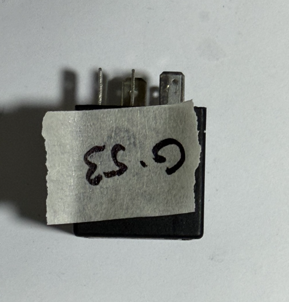 1999-2002 Volkswagen Cabrio Audi Daytime Running Light Relay 3A0941589