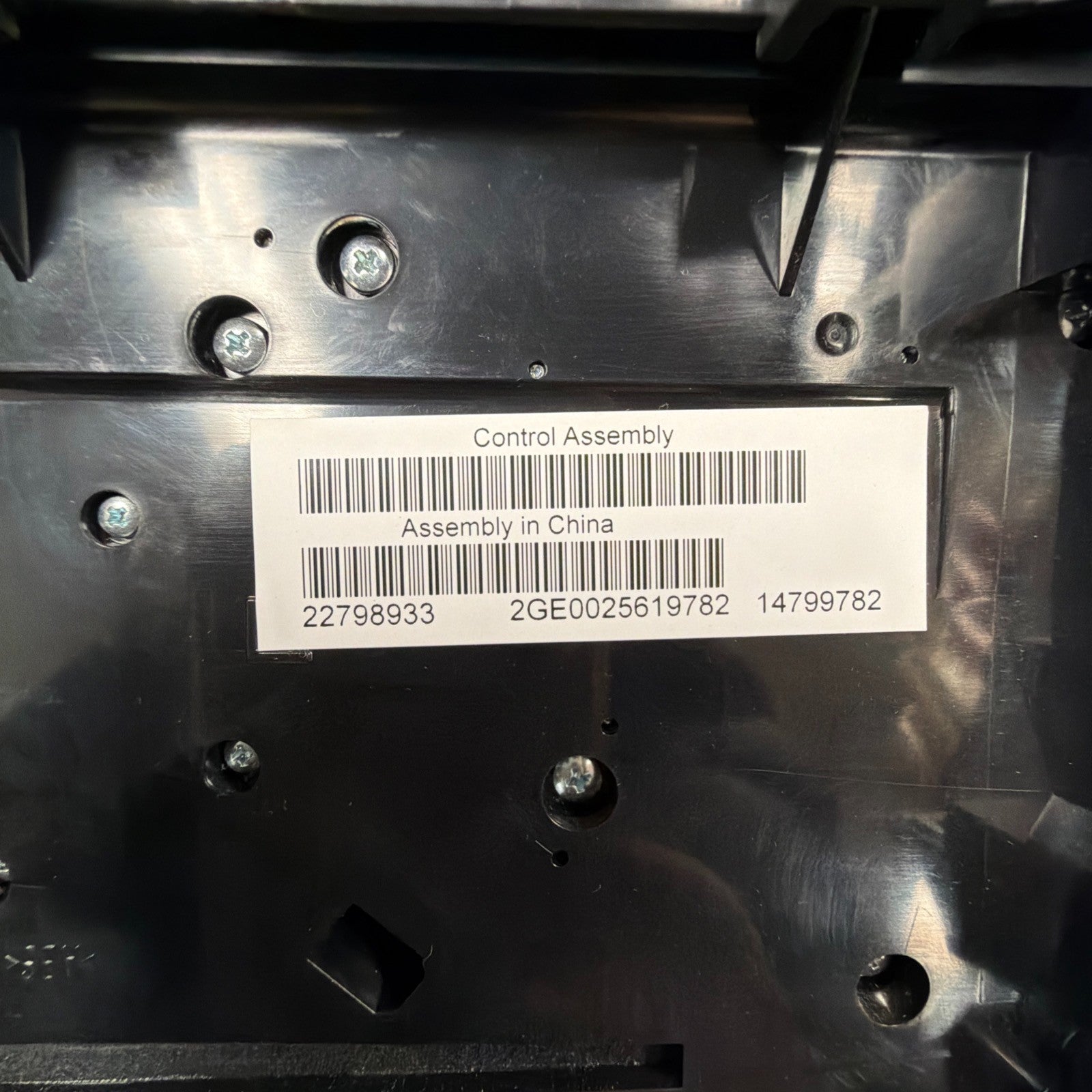 2010-2013 Buick LaCrosse Center Dashboard Radio Climate Control Bezel 22798933