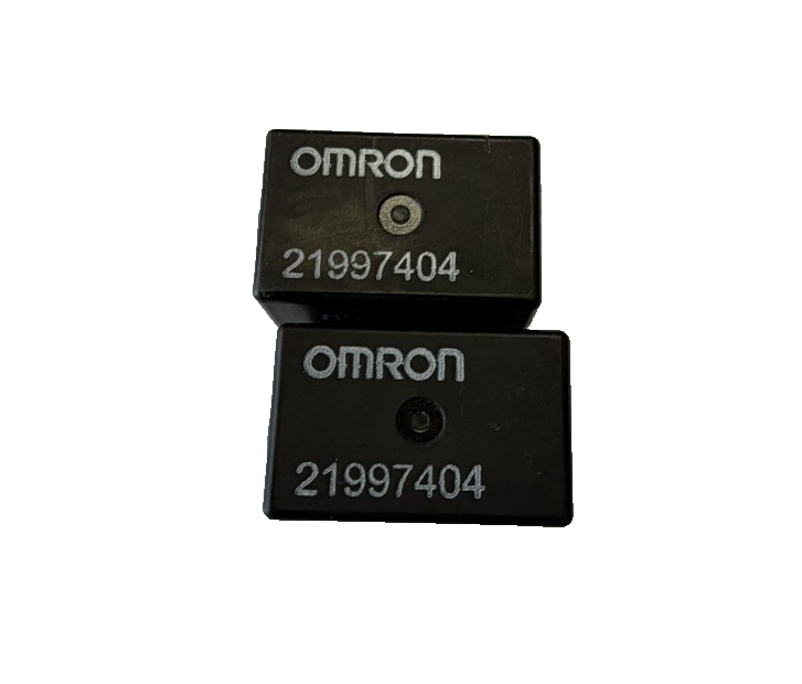 Qty 2 Omron 5 Pin Relay 21997404 Black for GM Vehicles by Omron