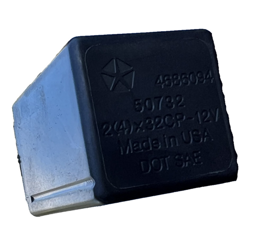 1997 1998 1999 2000 Dodge Caravan Turn Signal Relay 12V 4686094 Black