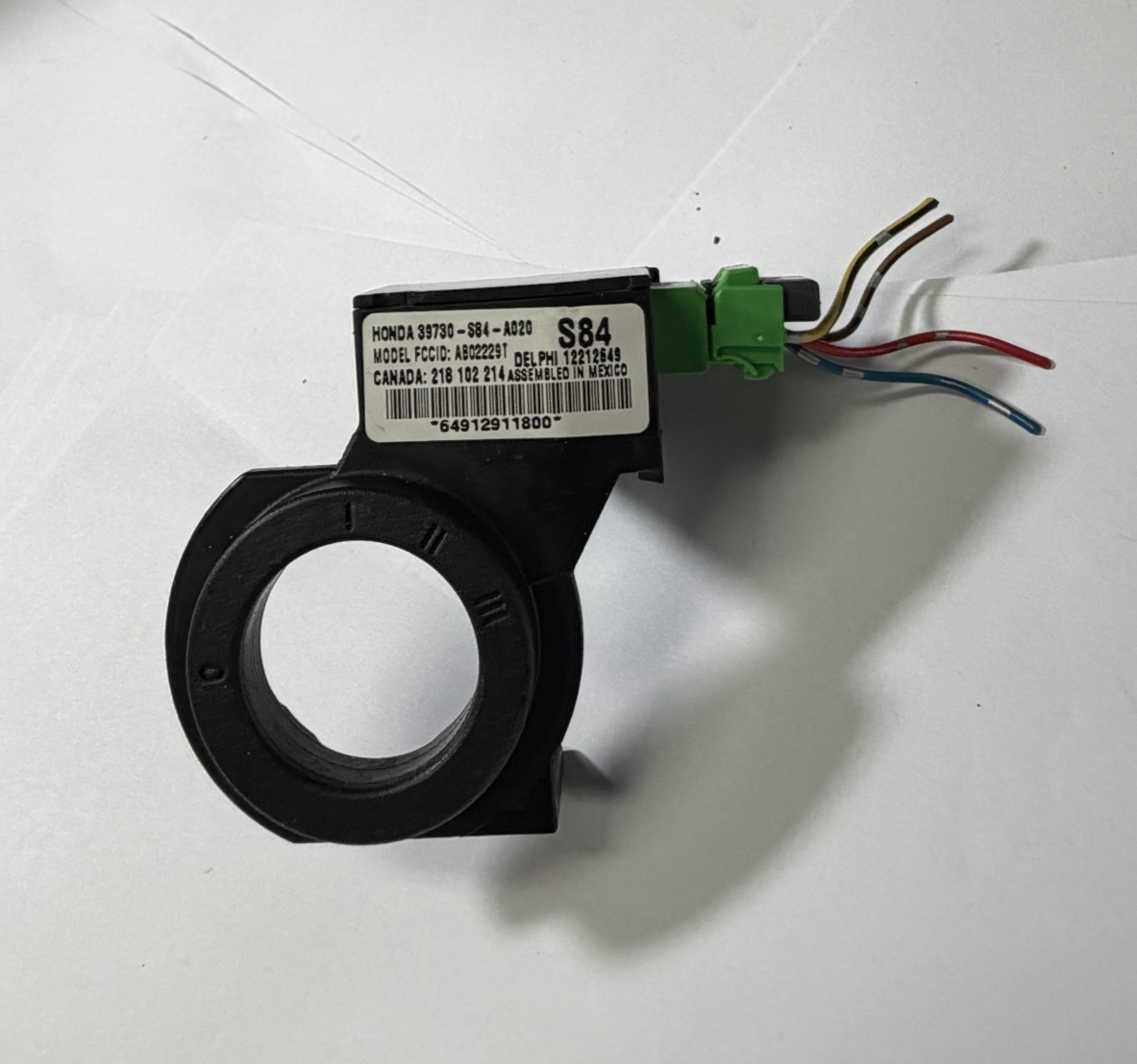 99-03 Acura TL Immobilizer Module Transponder 39730 S84 A020, 64912911800