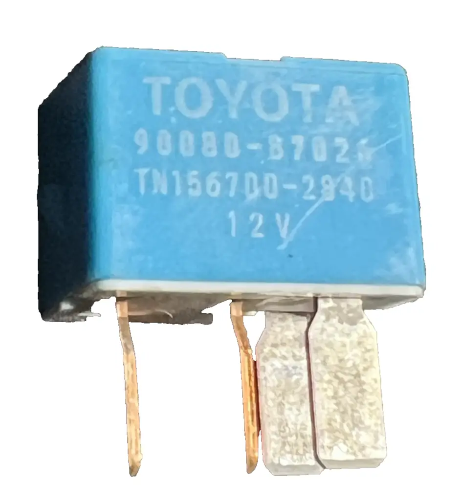 2019-2024 Toyota 4Runner 4 Pin Accessory Power Relay 12V 90080 87026 Blue by Toyota