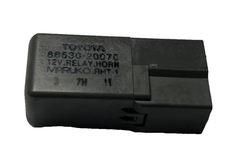 1991-1999 Toyota 4Runner Horn Control Relay 12V OEM 86530 20070 Black by Toyota