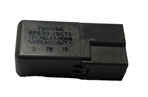 1991-1999 Toyota 4Runner Horn Control Relay 12V OEM 86530 20070 Black
