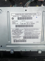 Receiver Radio MP3 WMA AUX HDD USB RBZ P05064678AH fits 2010-2011 Dodge Caravan