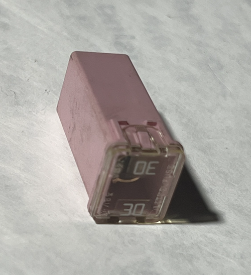 Genuine Littelfuse 30A Jcase Fuse Cartridge Pink for Ford Chrysler GM