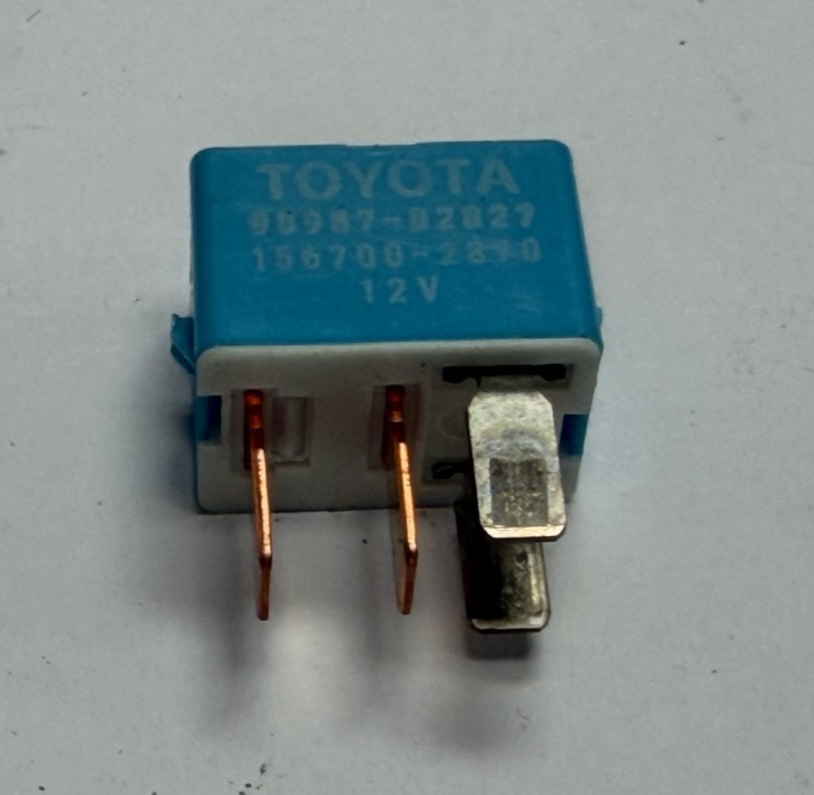 2004-2024 Toyota 4Runner Cooling Fan Relay 12V 90987 02027, 156700 2870 by Toyota