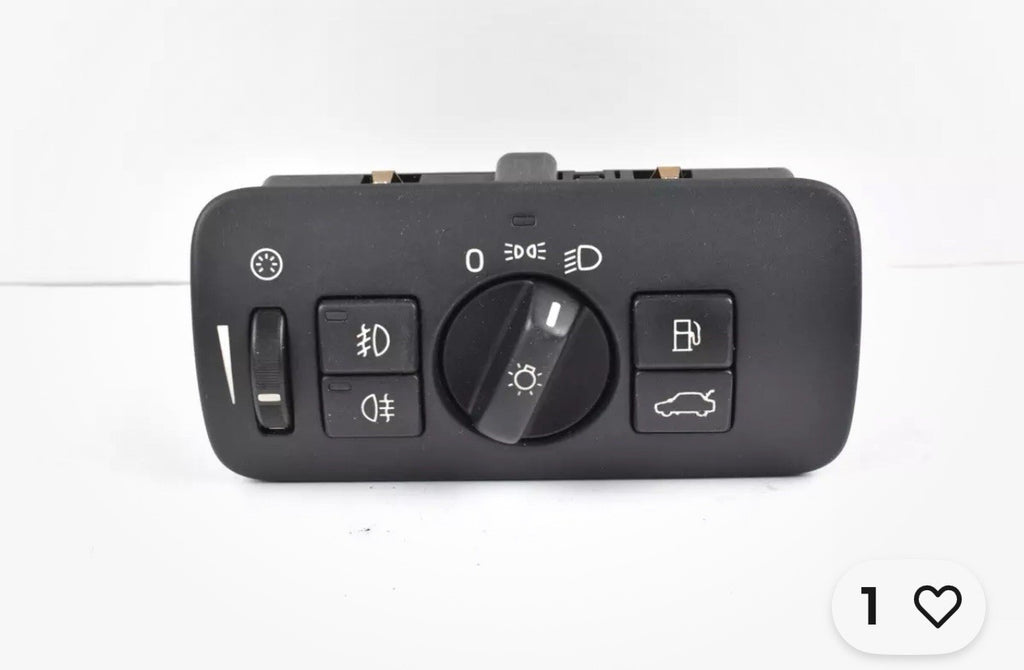 2007-2018 Volvo V70 XC70 S80 Headlight Fog Light Control Switch OEM 30739414