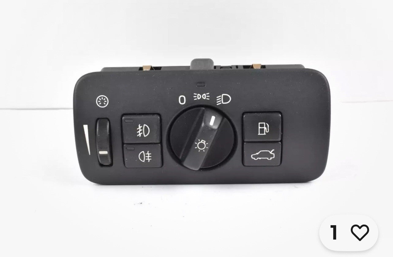 2007-2018 Volvo V70 XC70 S80 Headlight Fog Light Control Switch OEM 30739414