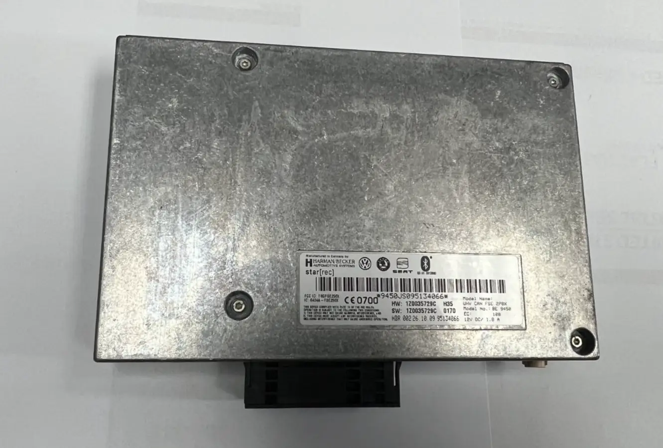 2008-2016 Volkswagen CC Chassis Control Bluetooth Module BE 9450 Silver by Harman Becker