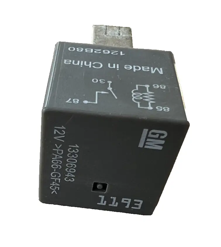 2015 2016 2017 Cadillac XTS General Motors 4 Pin Automotive Relay 13306943 by GM