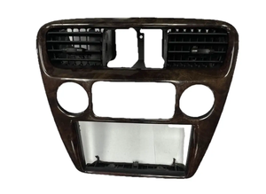 1998 1999 Honda Accord AC Heater Climate Vents with Trim Bezel Woodgrain