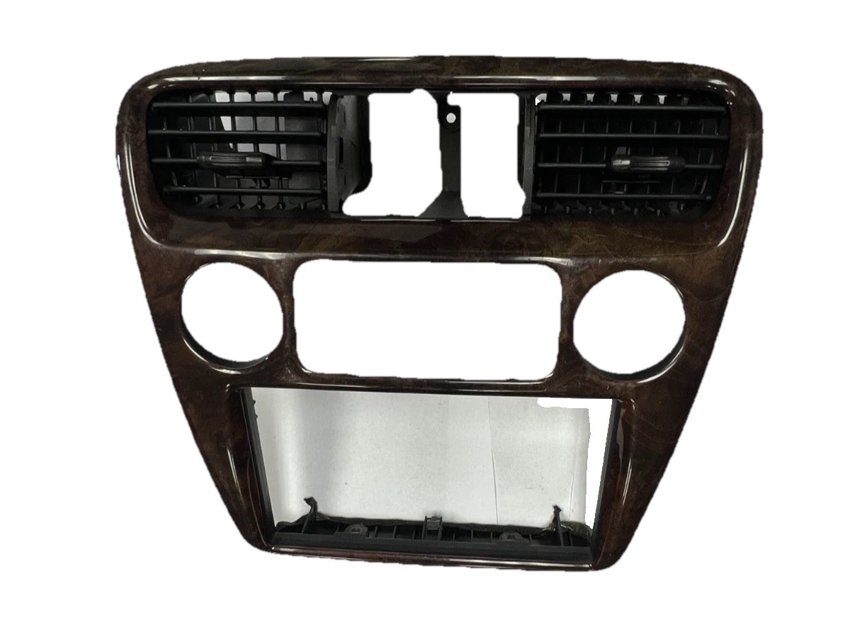 1998 1999 Honda Accord AC Heater Climate Vents with Trim Bezel Woodgrain