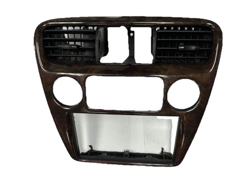 1998 1999 Honda Accord AC Heater Climate Vents with Trim Bezel Woodgrain