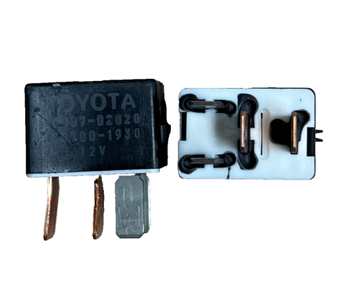 2pcs Tail Lamp Relay 12V 90987 02020, 156700 1930 fits 2000-2003 Toyota Celica