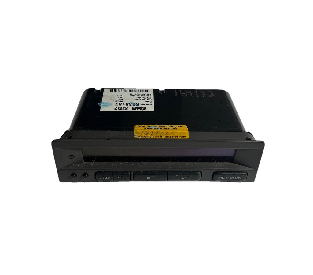 1999-2003 Saab 9-5 95 Front SID 2 SID2 Information Display Screen with Buttons