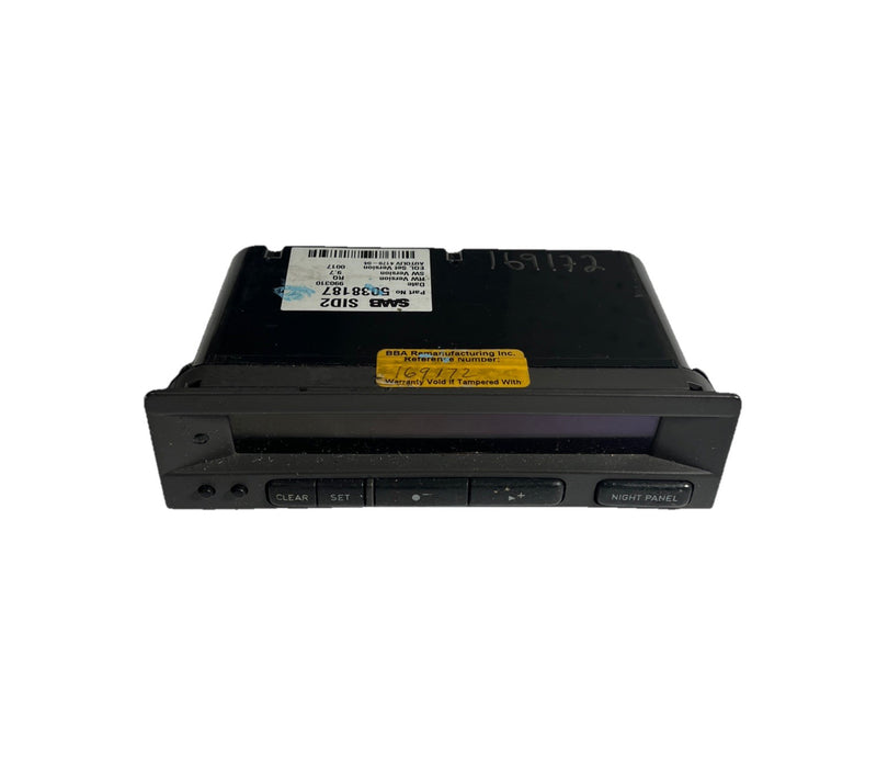 1999-2003 Saab 9-5 95 Front SID 2 SID2 Information Display Screen with Buttons