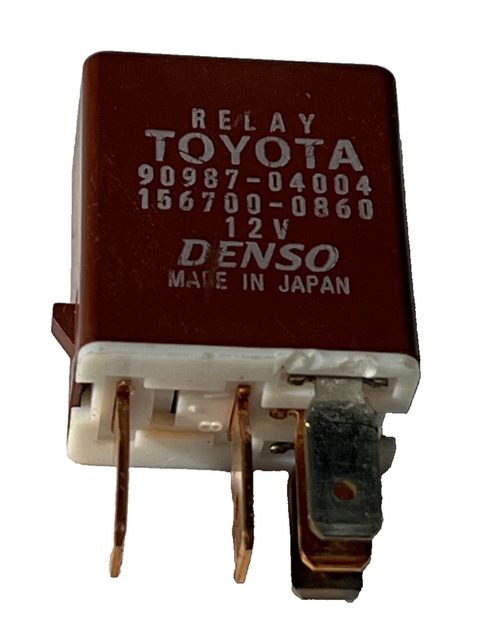 1997-2011 Toyota Camry Cooling Fan Relay 12V OEM 90987 04004, 156700 0860