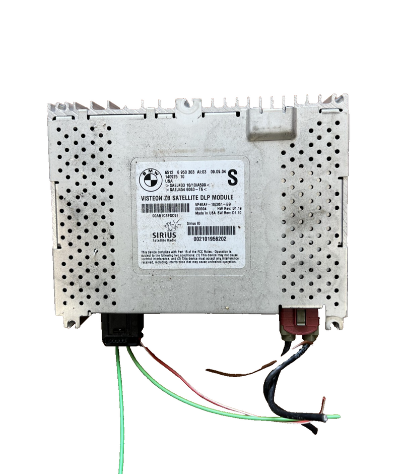 2000-2005 BMW 7 Series Sirius Satellite Radio DLP Module OEM 6512 6950303