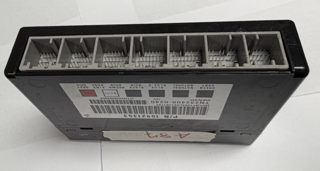 2009 2010 2011 Chevrolet Traverse Body Control Computer Module 15921353 by DENSO