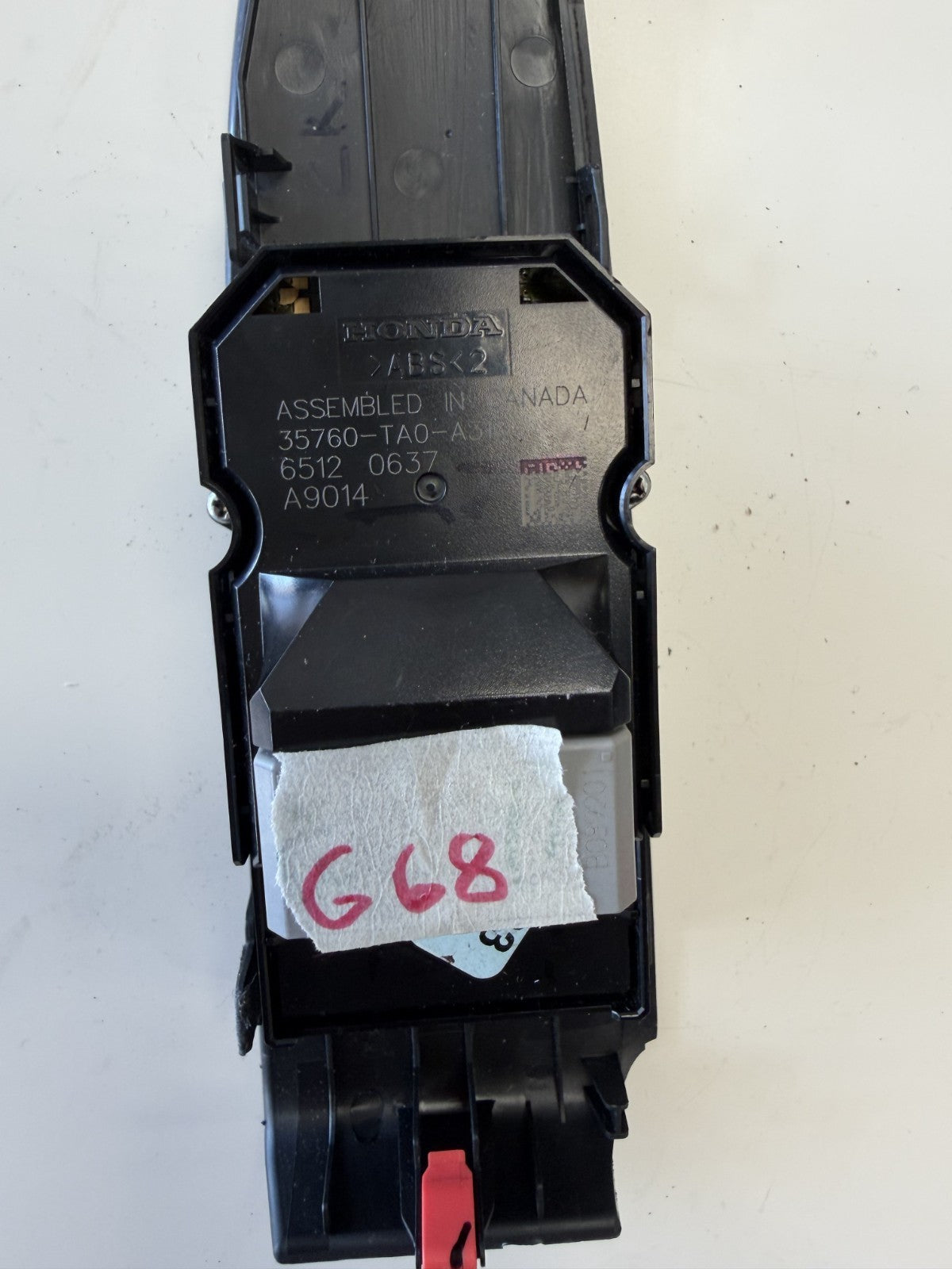 Door Power Window Lock Switch Right 35760 TA0 A310 fits 08-12 Honda Accord