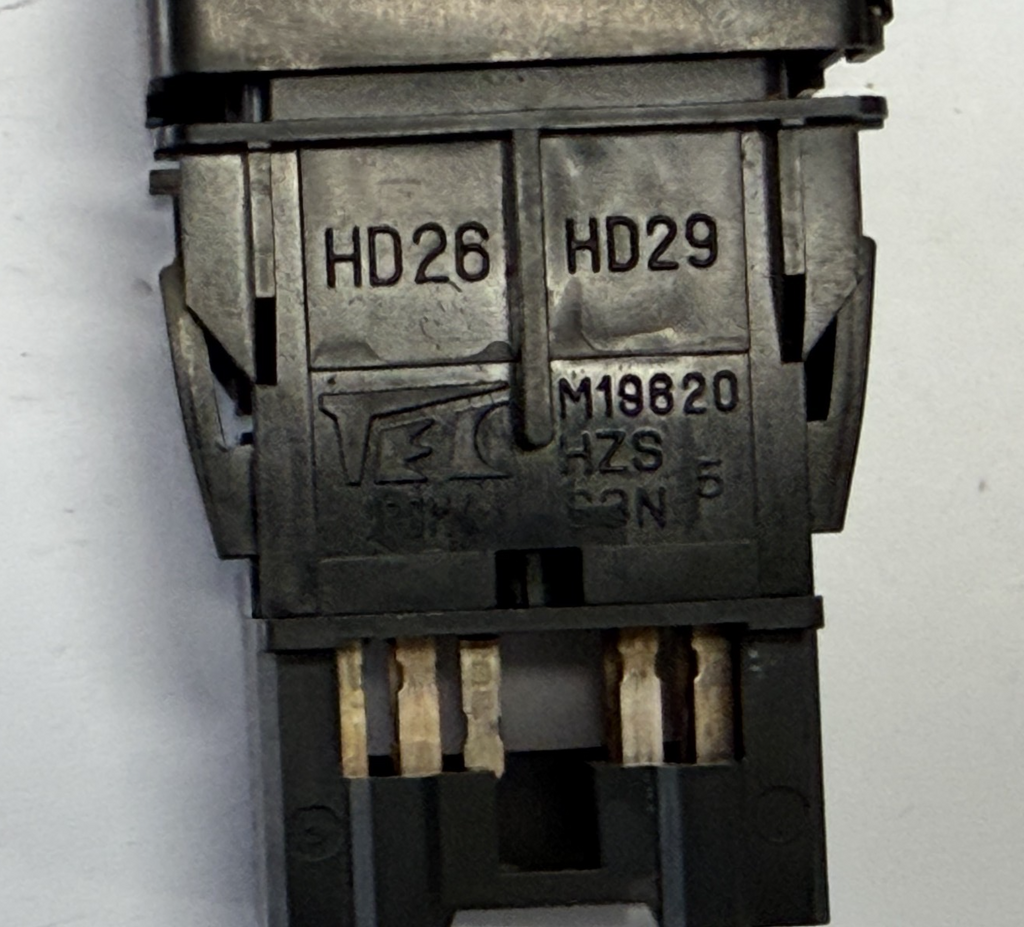 Hazard Light Control Switch Button M19620 fits 2004 2005 2006 Acura MDX by TEC
