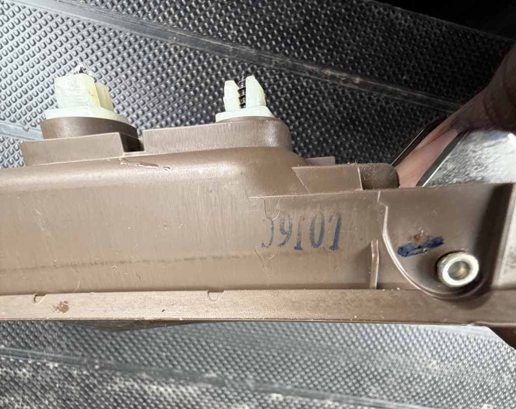 Inner Door Handle Lock Switch Front Left Driver Side Tan fits 03-08 Honda Pilot by Honda