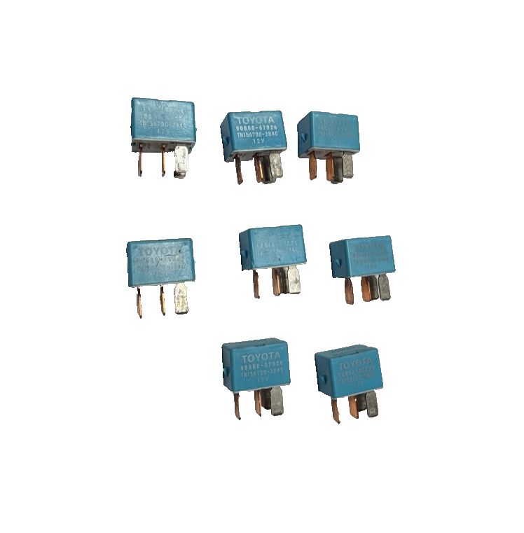 8 Pack 4 Pin Accessory Power Relay 12V 90080 87026 fits 2019-2024 Toyota 4Runner by Toyota