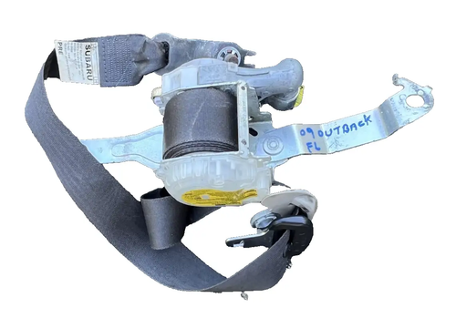 09 2009 Subaru Outback Front Left LH Seatbelt Seat Belt Assembly by Subaru