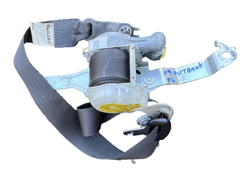 09 2009 Subaru Outback Front Left LH Seatbelt Seat Belt Assembly