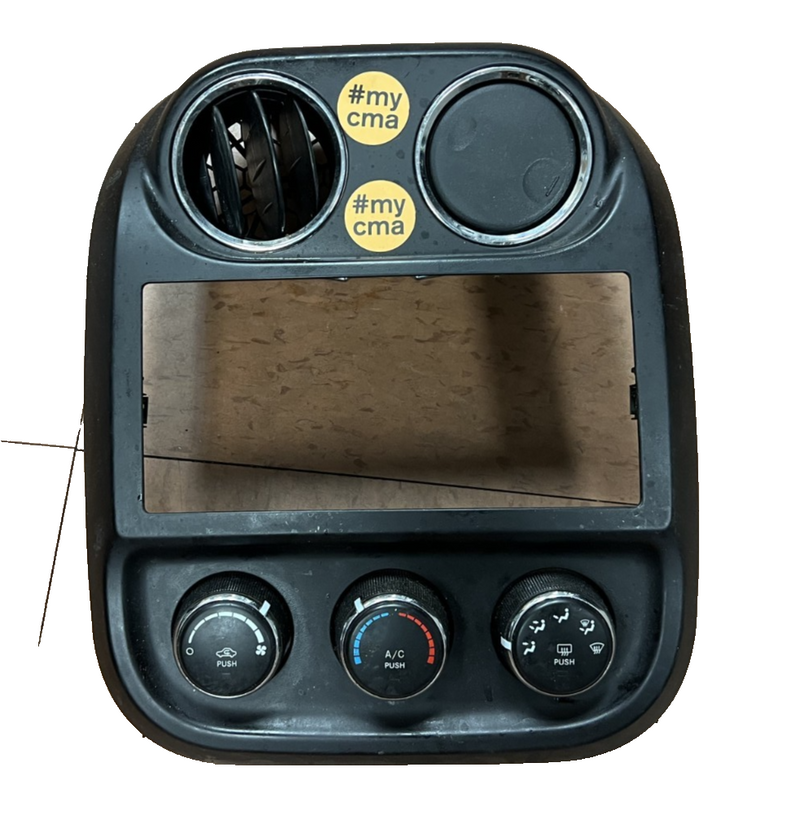 2011-2017 Jeep Patriot HVAC Heater AC Manual Climate Control Bezel 55111278AE