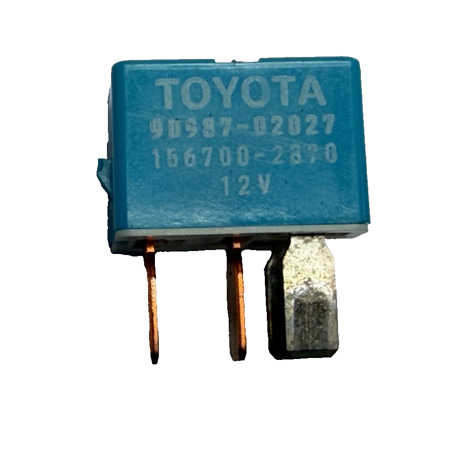 2004-2024 Toyota 4Runner Cooling Fan Relay 12V 90987 02027, 156700 2870 by Toyota