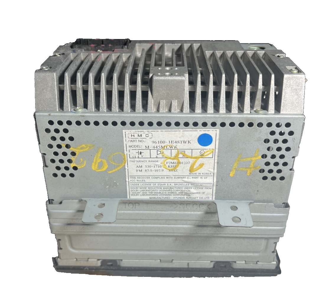 2005-2011 Hyundai Kia Stereo AM FM Radio CD Player Receiver OEM 96100 1E481WK