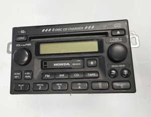 Universal 6 Disc CD Car Stereo Receiver AM FM Honda Accord Civic 1998 2002