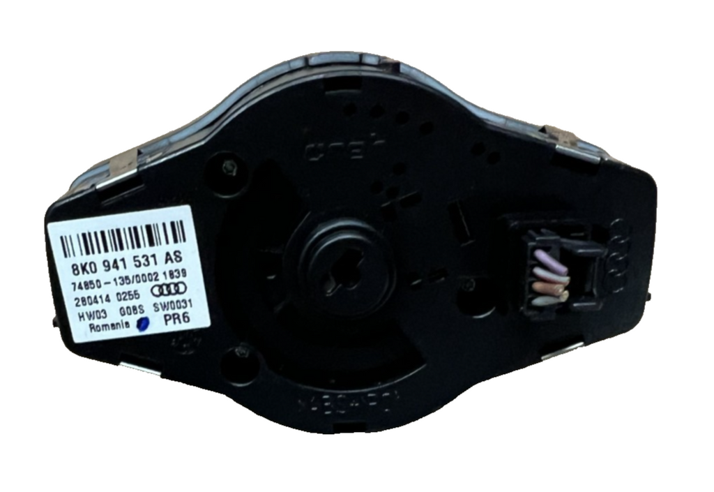 Headlight Fog Light Switch 8K0941531AS fits 2009-2016 Audi A4 S4 A5 S5 Q5 8R