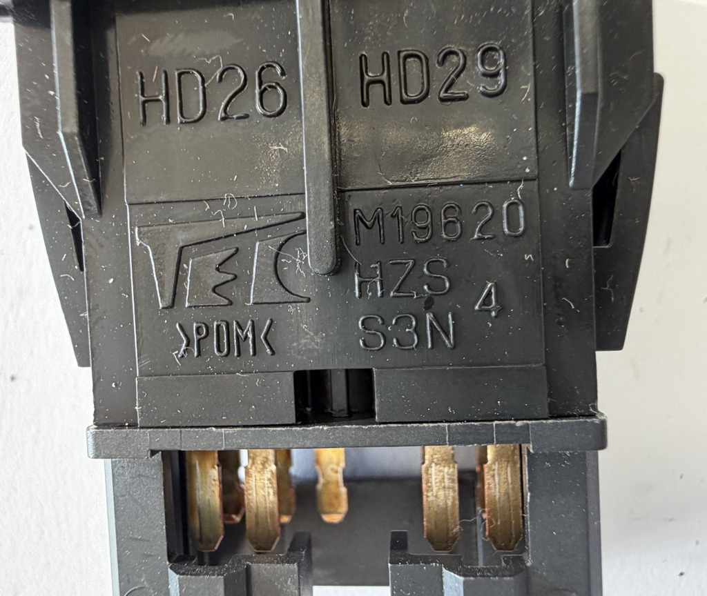 Hazard Warning Emergency Switch M19155, M19620 Black fits 2003-2005 Honda Accord by TEC