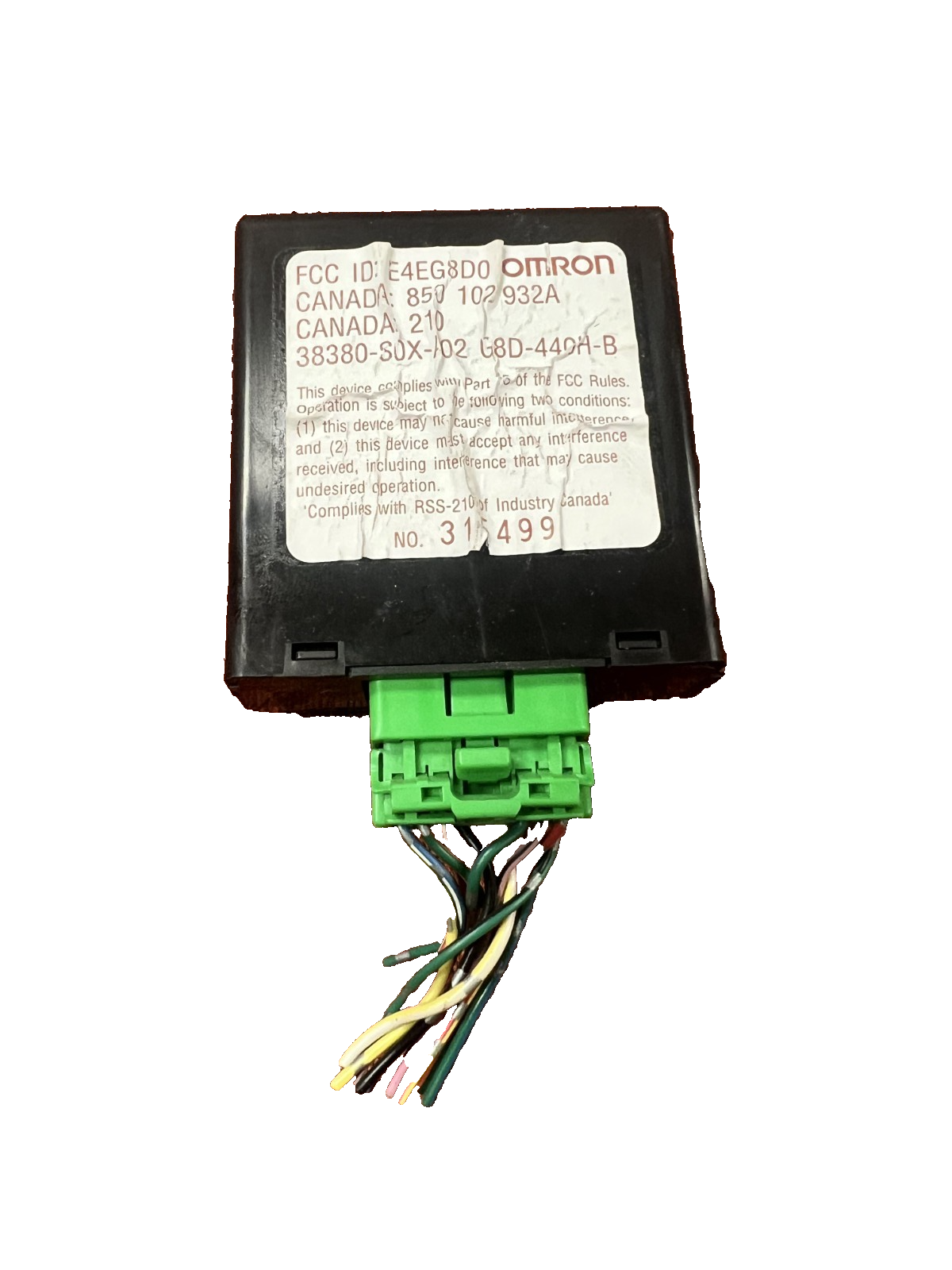 Theft Locking Keyless Entry Module 38380 S0X A02 fits 01 02 03 04 Honda Odyssey