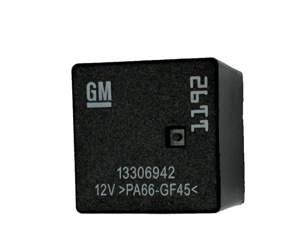 GM 5 Terminal Relay 13306942 Black fits 11 12 13 14 15 Chevrolet Cruze Impala