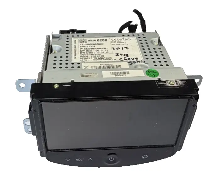 2013-2016 Chevrolet Sonic AM FM MP3 Radio Receiver Display Screen 95266288 by LG