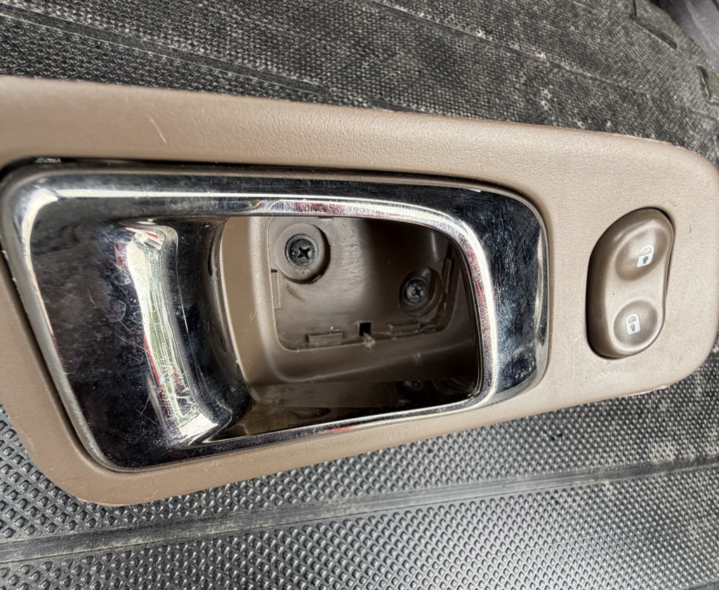 Inner Door Handle Lock Switch Front Left Driver Side Tan fits 03-08 Honda Pilot by Honda