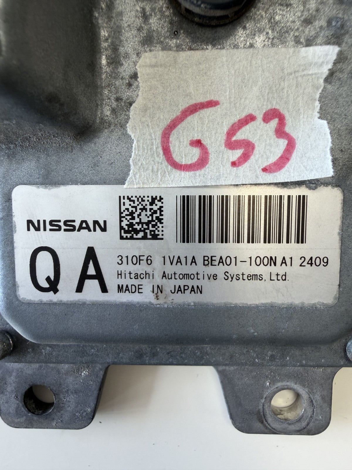 2012 2013 Nissan Juke Transmission Computer Control Module TCM 310F6 1VA1A