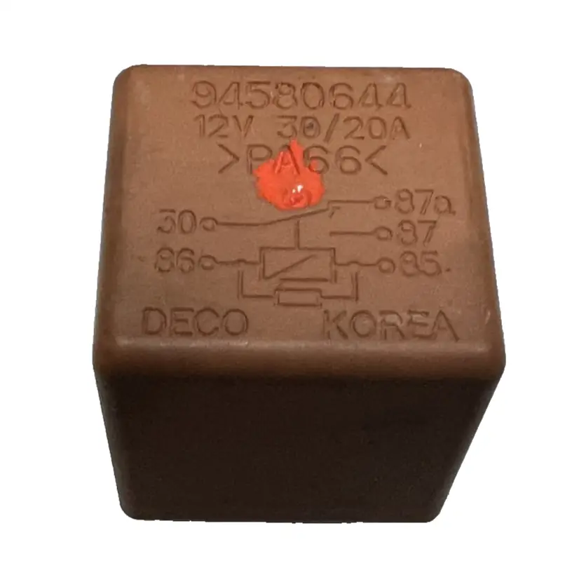 Deco 5 Pin Multifunctional Relay 12V 30A 20A 94580644 Brown by Deco